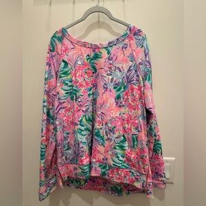 Disney And Lilly Pulitzer Crew-neck Sweater